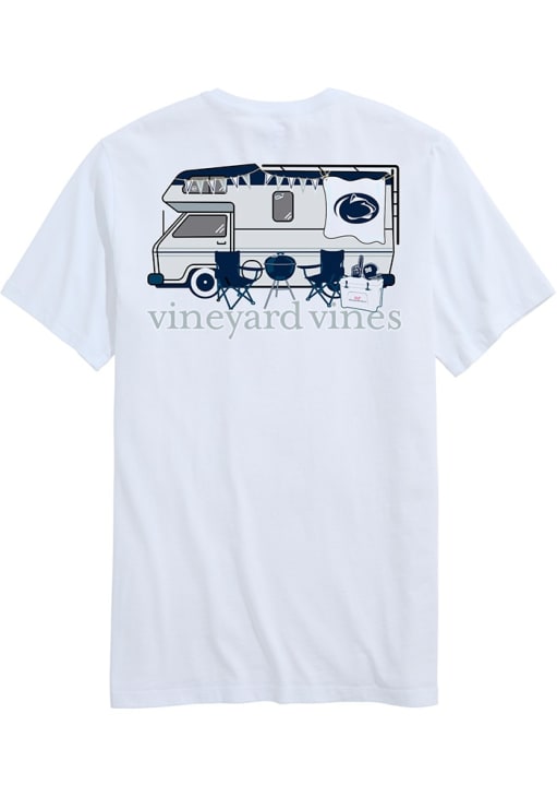 Vineyard Vines Penn State Nittany Lions White Tailgate Short Sleeve T Shirt