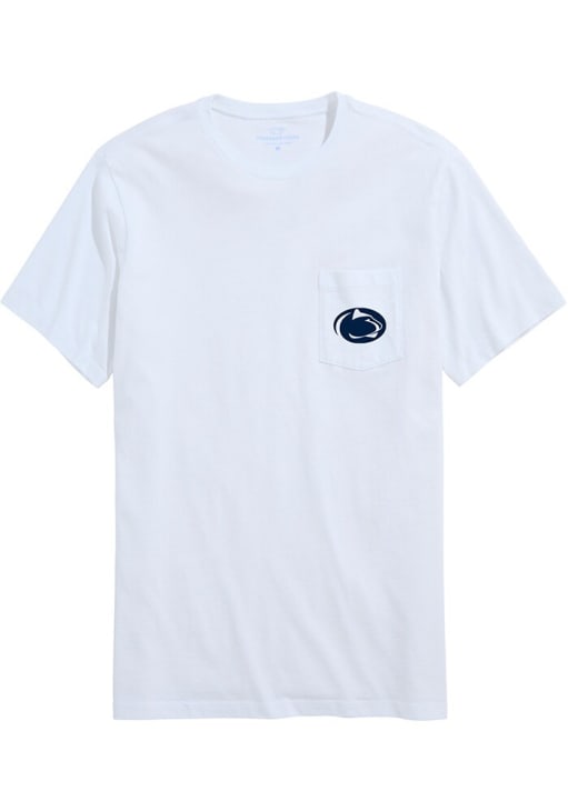 Vineyard Vines Penn State Nittany Lions White Tailgate Short Sleeve T Shirt