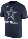 Dallas Cowboys Navy Blue Football Legend Tee