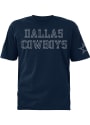 Dallas Cowboys Youth Navy Blue Double Cut T-Shirt