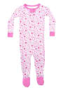 Dallas Cowboys Baby Dobbin One Piece Pajamas - Pink