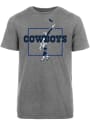 Dallas Cowboys Youth Bayler T-Shirt - Grey