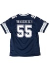 Main image for Leighton Vander Esch Dallas Cowboys Youth Navy Blue Nike Game Football Jersey