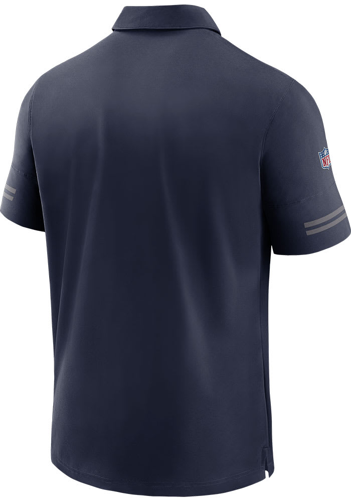 Nike Dallas Cowboys Flex Navy Blue Short Sleeve Polo