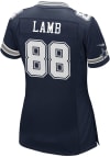 Main image for CeeDee Lamb  Nike Dallas Cowboys Womens Navy Blue Road Game Football Jersey