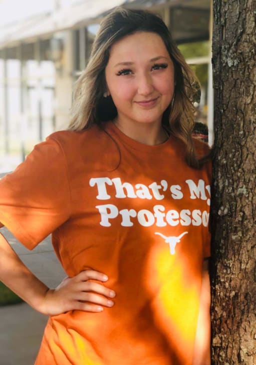 Nike Hook Em Horns T-shirt Burnt Orange Texas Longhorns Medium Standard Fit