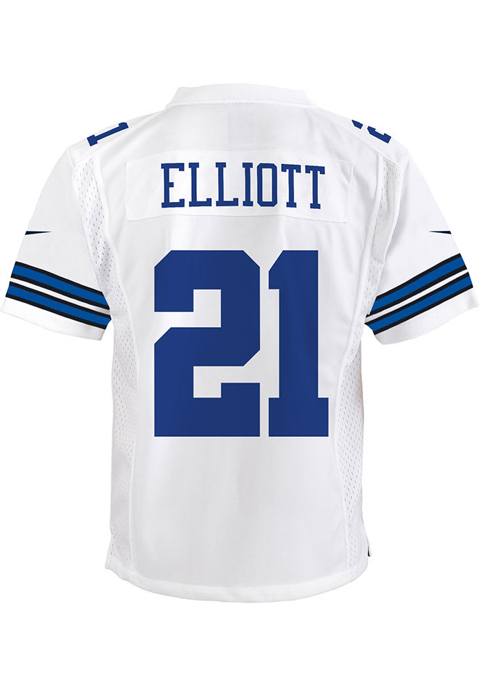 Youth dallas cowboys ezekiel elliott nike best sale navy alternate game jersey