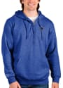Dallas Cowboys Antigua ACTION Hooded Sweatshirt - Blue