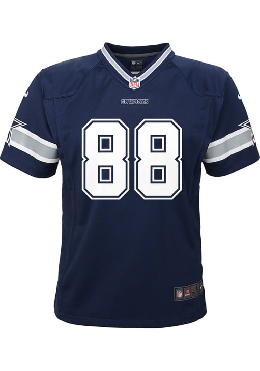 CeeDee Lamb Dallas Cowboys Boys Navy Blue Nike Game Football Jersey