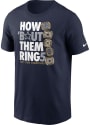 Dallas Cowboys Nike THEM RINGS T Shirt - Navy Blue