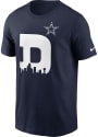 Dallas Cowboys Nike LOCAL DALLAS T Shirt - Navy Blue