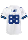 Main image for CeeDee Lamb Dallas Cowboys Youth White Nike Game Football Jersey