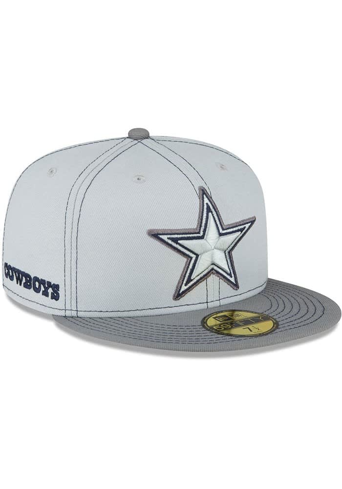 Dallas cowboys fitted sales caps