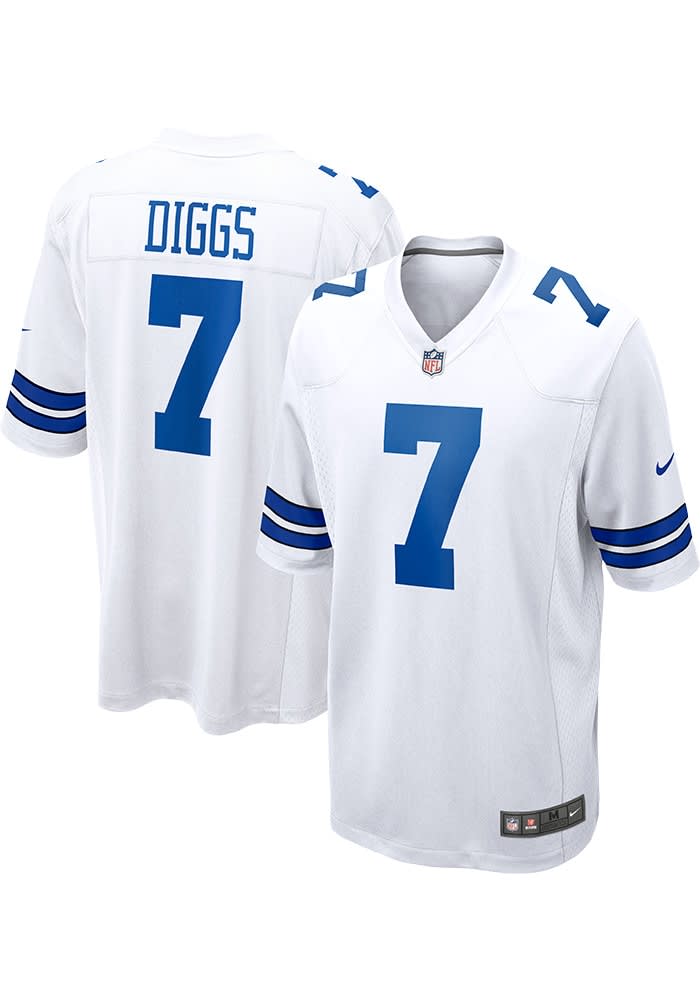 Trevon Diggs Nike Dallas Cowboys White Home Football Jersey