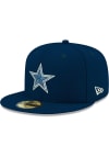 Main image for New Era Dallas Cowboys Mens Navy Blue Super Bowl XXVII Patch Up 59FIFTY Fitted Hat