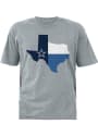 Dallas Cowboys Team Color State T Shirt - Grey