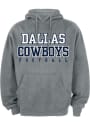 Dallas Cowboys Practice Hooded Sweatshirt - Grey