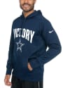 Dallas Cowboys Victory Circuit Hooded Sweatshirt - Navy Blue