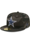 Main image for New Era Dallas Cowboys Mens Black Camo 59FIFTY Fitted Hat