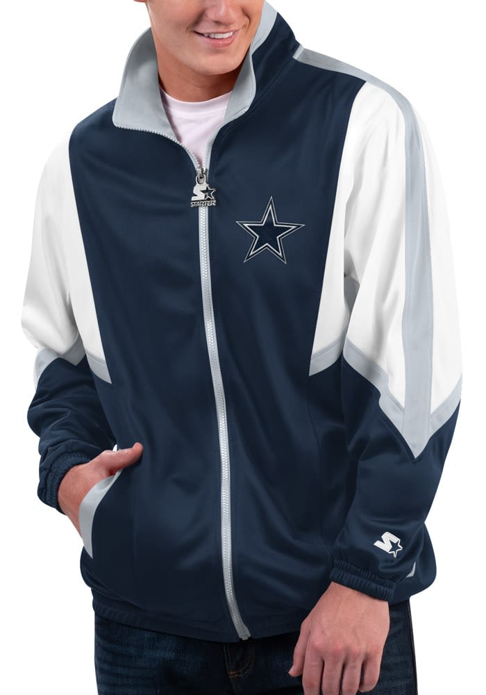 Dallas cowboys track jacket sale