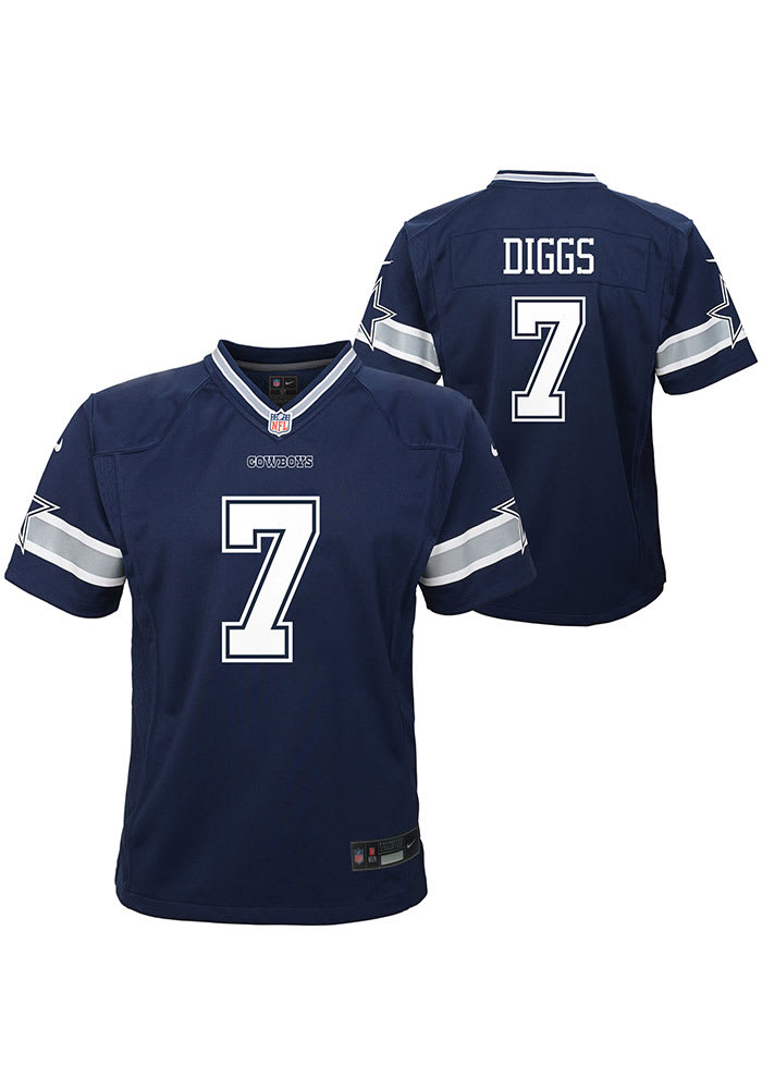 Trevon Diggs Dallas Cowboys Toddler Navy Blue Nike Replica Football Jersey