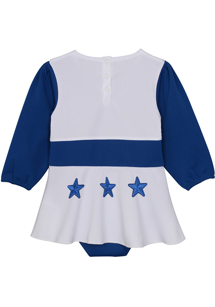 Dallas Cowboys Toddler Girls Dallas Cowboys Sets Cheer Dress NAVY