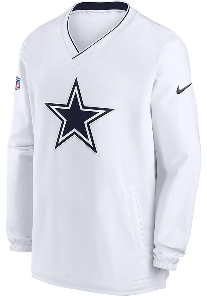 Dallas cowboys deals white pullover