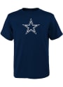 Dallas Cowboys Youth Primary Logo T-Shirt - Navy Blue