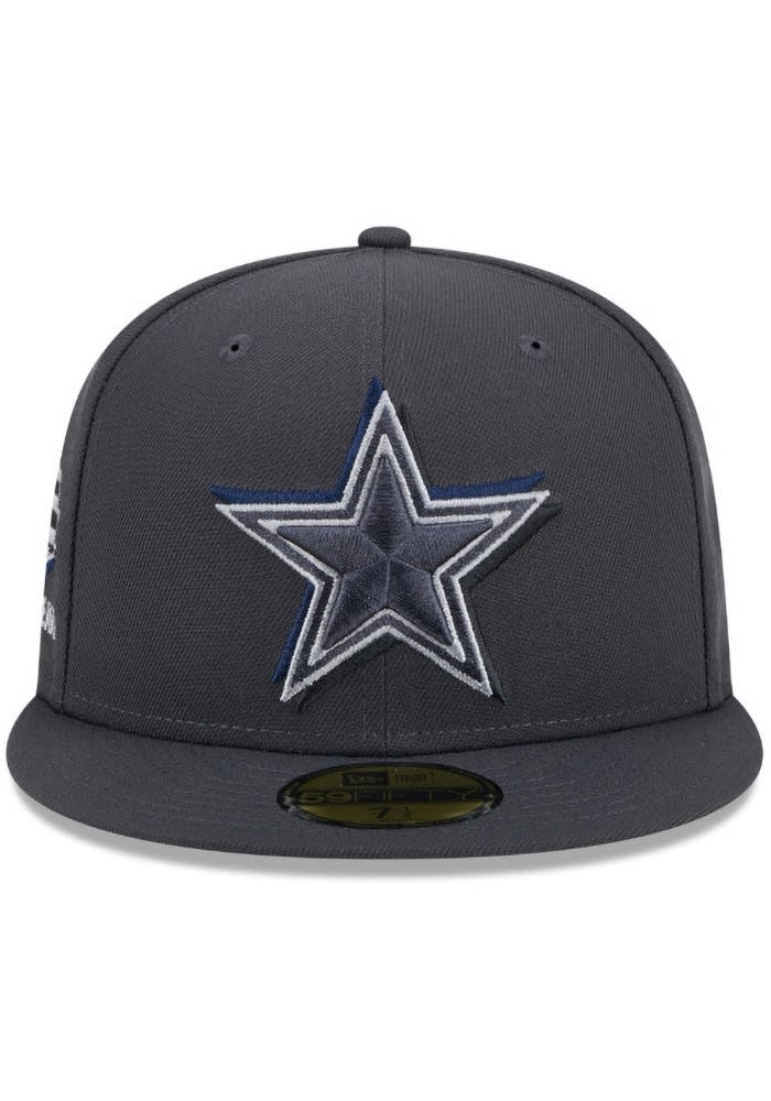 Dallas Cowboys Mens 2024 NFL Draft 59FIFTY GRAPHITE New Era