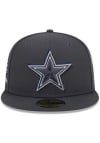 Main image for New Era Dallas Cowboys Mens Grey 2024 NFL Draft 59FIFTY Fitted Hat