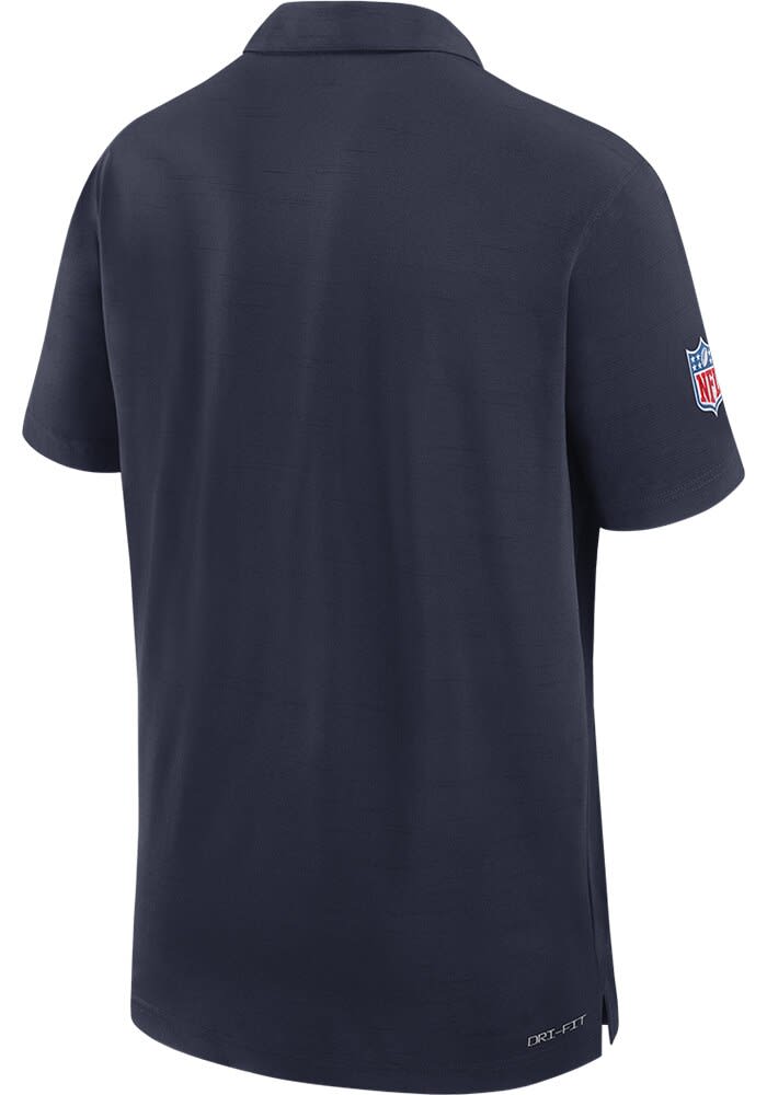 Nike Dallas Cowboys Mens Sidline Dri Fit NAVY Short Sleeve
