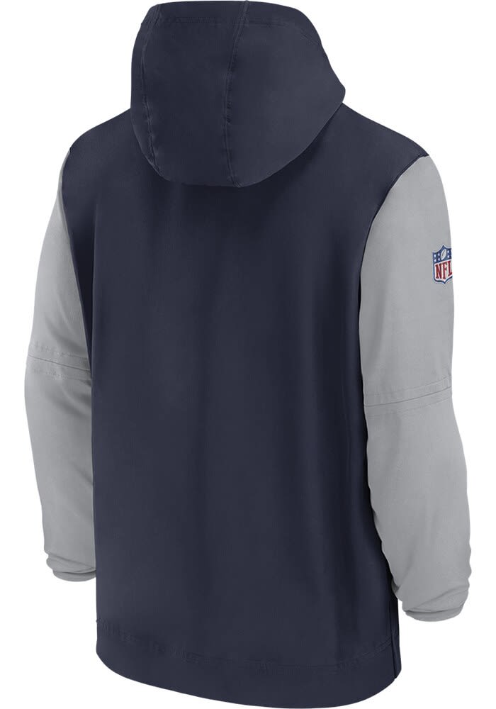 Nike Dallas Cowboys Mens NAVY Sideline Player Lightweight Light