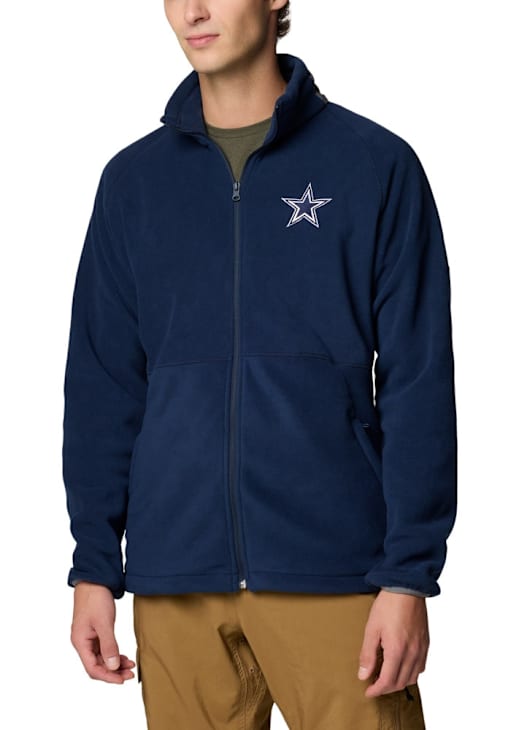 Columbia Dallas Cowboys Mens NAVY Flanker IV Fleece Light Weight