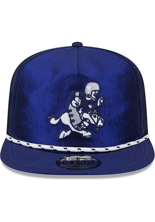 Dallas Cowboys New Era NAVY Retro Team Rope Golfer Snapback Hat