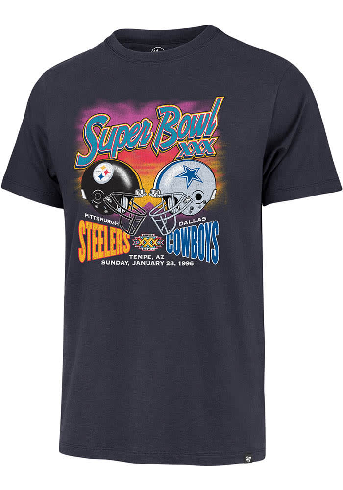 47 Dallas Cowboys NAVY Super Bowl XXX Franklin Short Sleeve