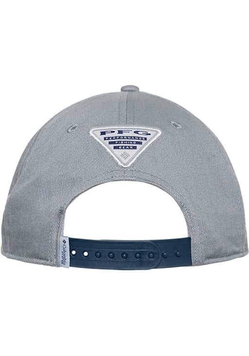 Columbia Dallas Cowboys GREY PFG Back Tack Rope Adjustable Hat
