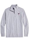 Main image for Mens Ohio State Buckeyes Charcoal Vineyard Vines Saltwater Qtr Zip Pullover
