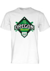 Main image for Oregon Ducks Big Ten Baseball Short Sleeve T Shirt - White