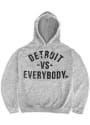Detroit Vs Everybody Hooded Sweatshirt - Grey