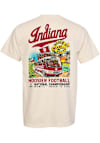 Main image for Indiana Hoosiers Ivory Something Inked 2025 National Championship Bus To Miami Short Sleeve T Shir..