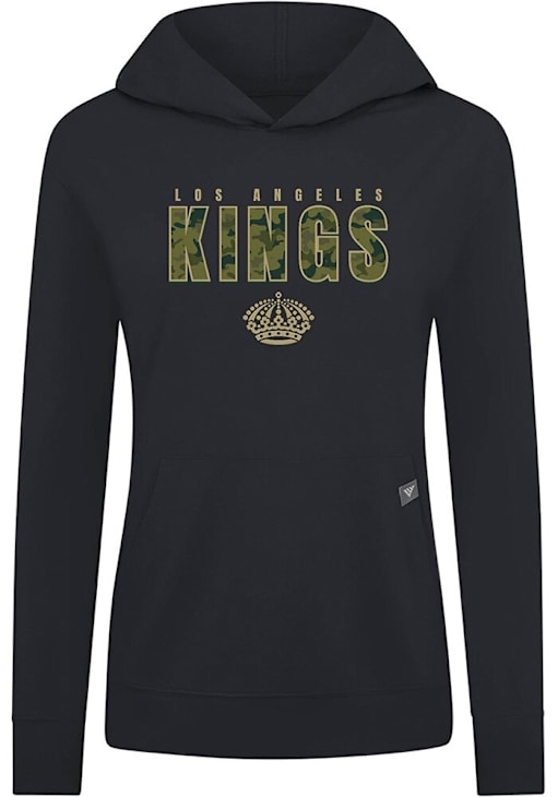 Levelwear Los Angeles Kings Womens BLACK Relay Protect Hoodie