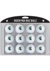 Main image for White Michigan State Spartans Dozen Pack Golf Balls
