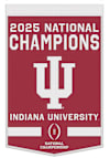 Main image for Crimson Indiana Hoosiers 2025 National Champs 24x38 Wool Banner
