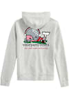Main image for Mens Ohio State Buckeyes Grey Vineyard Vines Football Whale Hooded Sweatshirt