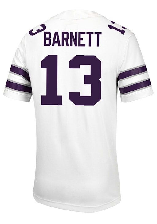 Blake Barnett Mens White K-State Wildcats Football NIL Game