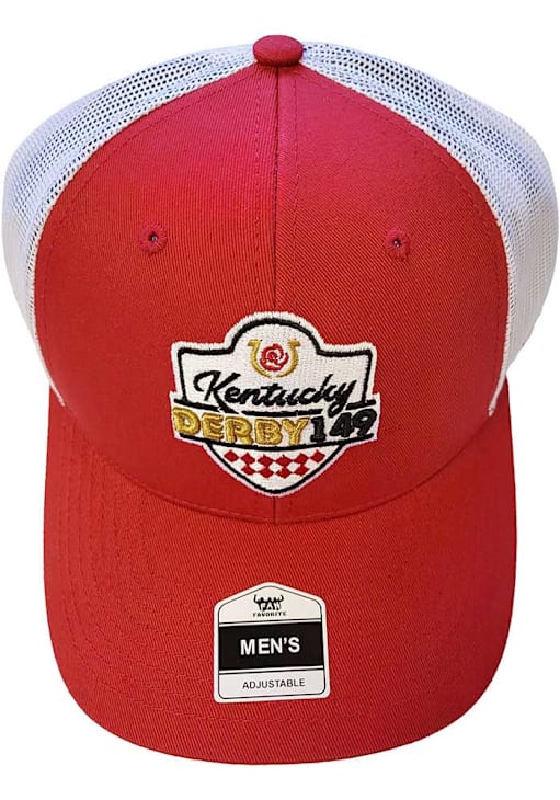 Kentucky Kentucky Derby 149 47 Trucker Adjustable Hat Red