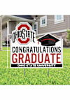Main image for White Ohio State Buckeyes Congratulations Graduate Yard Sign