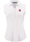 Main image for Womens Nebraska Cornhuskers White Cutter and Buck Alumni Forge Eco Polo Shirt