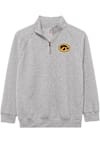 Main image for Mens White Iowa Hawkeyes Essentials Embroidery Qtr Zip Pullover