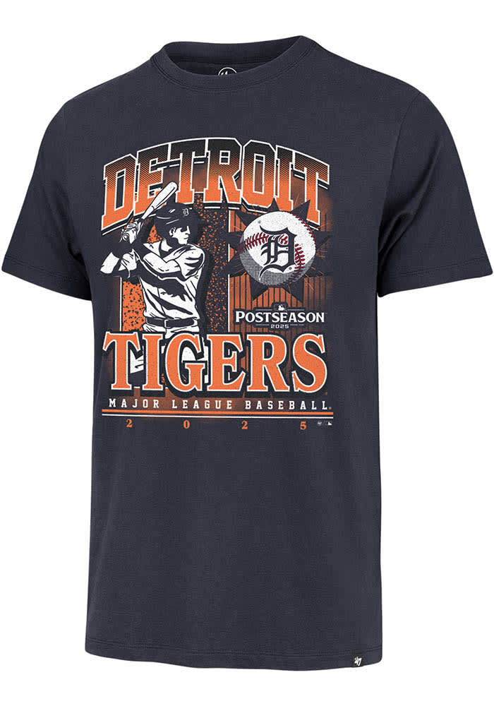 47 Detroit Tigers NAVY 2025 Postseason Participant Playoff